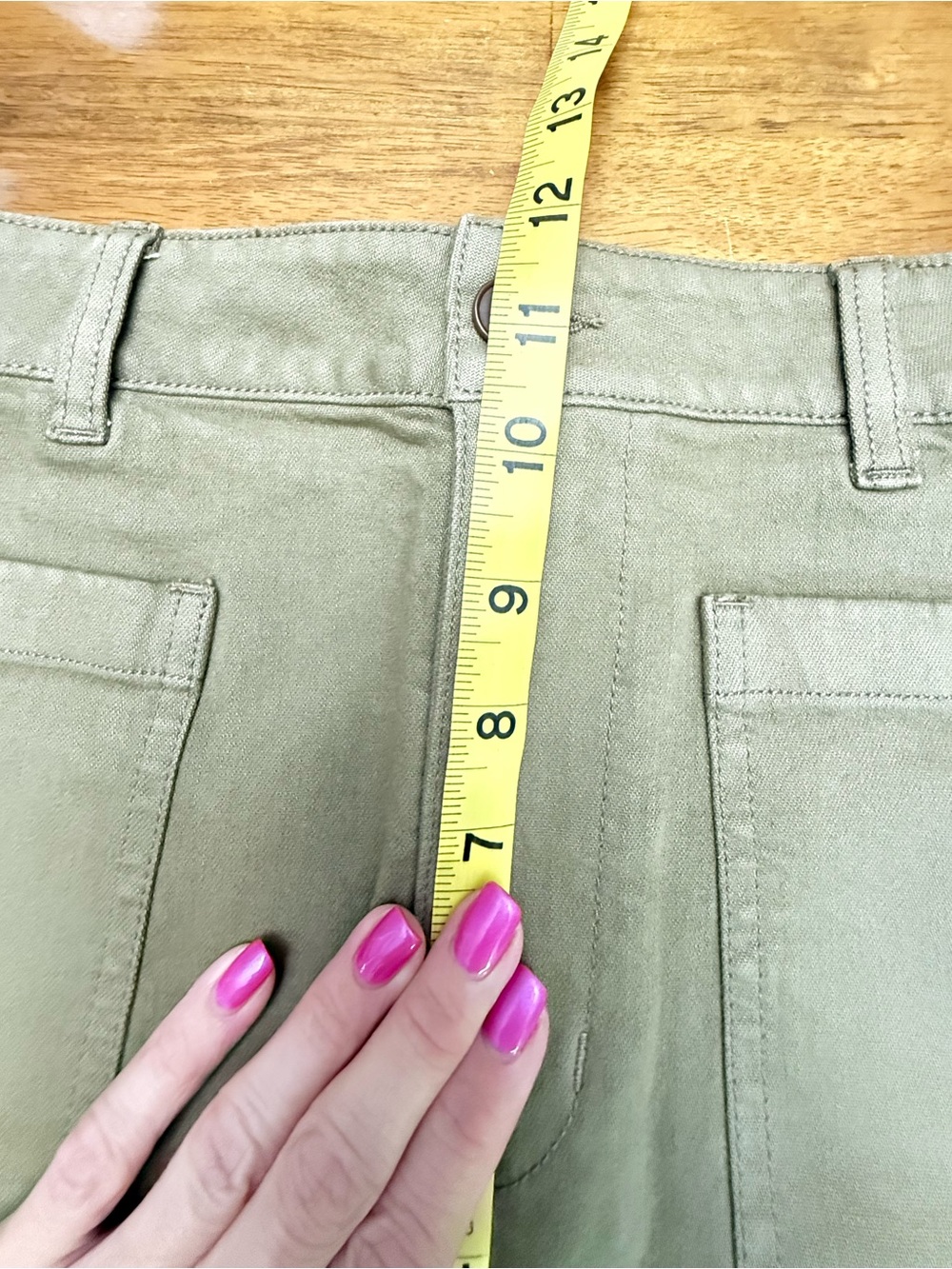 Madewell Emmett Shorts 29 Olive - Picture 6 of 9